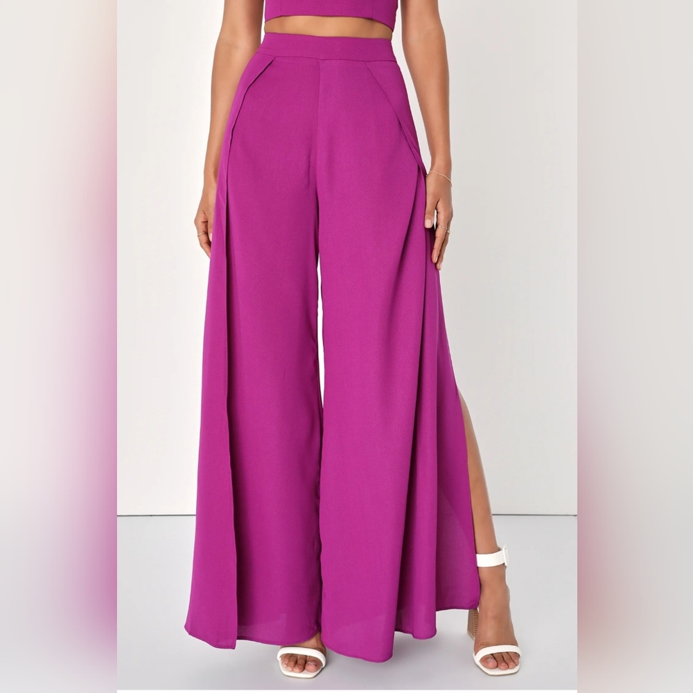 Lulus 2 piece size 4 pink/ magenta